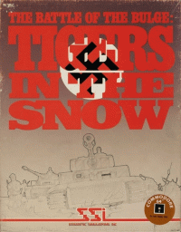 The Battle Of The Bulge: Tigers In The Snow Commodore 64  box art